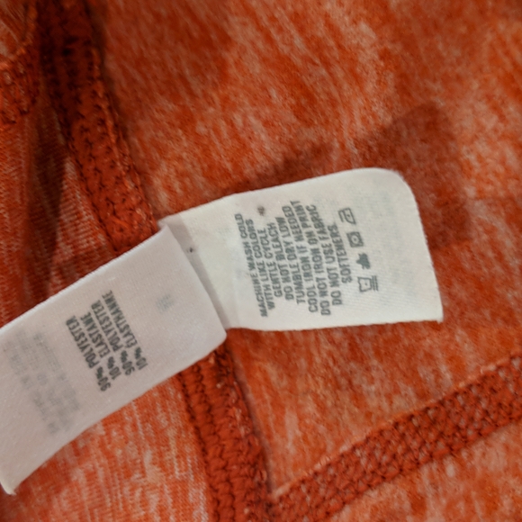 AERIE Heathered Burnt Orange Pocket Athletic Leggings - Soft! - Picture 7 of 8